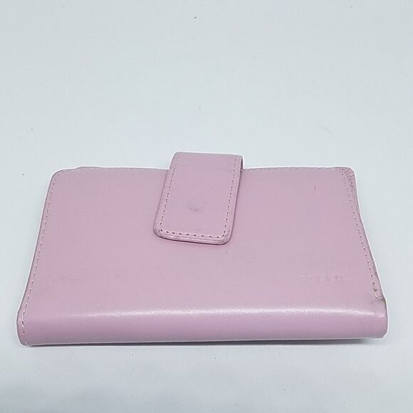 Fossil Pink Genuine Leather Wallet - Picture 1 of 6